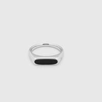 TOMWOOD     Mario Ring Onyx