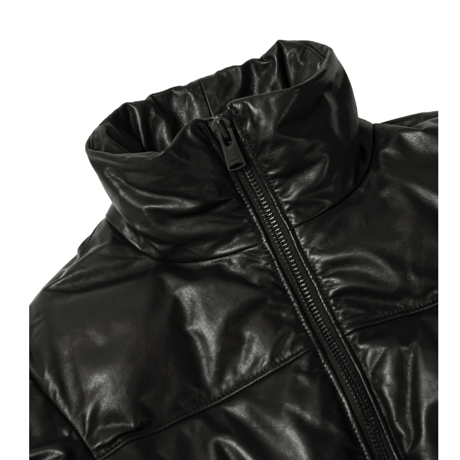 A LEATHER    26AW  DOWN JACKET -Black Luxe-