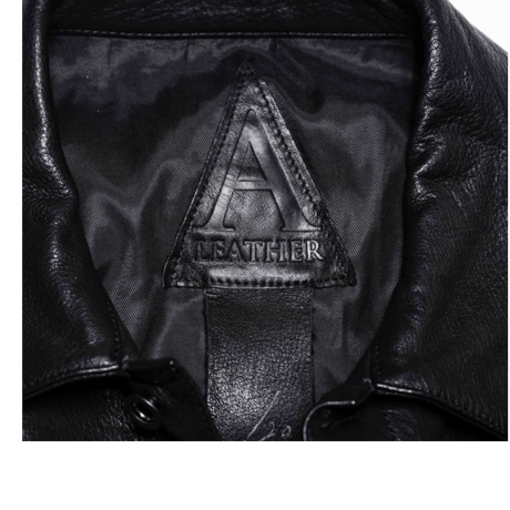 A LEATHER    26FW トラッカージャケット -Black Luxe-