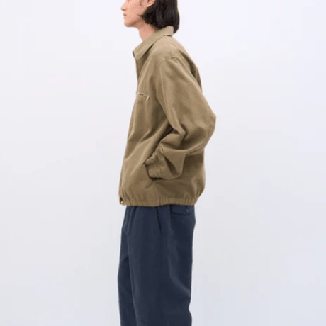 ATON   COTTON GABARDINE | HARRINGTON JACKET