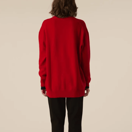 INSCRIRE     Loose Fit V-Neck
