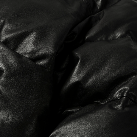 A LEATHER    26AW  DOWN JACKET -Black Luxe-