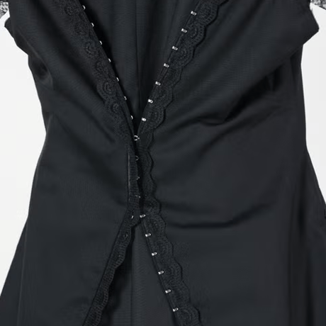 Chika Kisada　　　テーラードベスト(black）