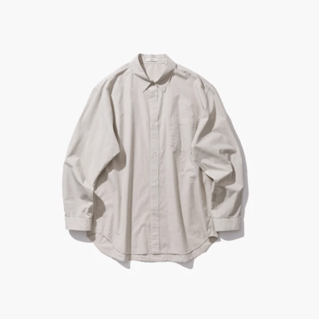 ATON     COTTON CASHMERE LAWN | OVERSIZED SHIRT
