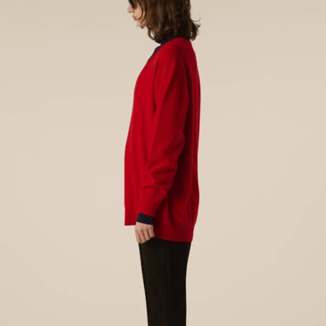 INSCRIRE     Loose Fit V-Neck