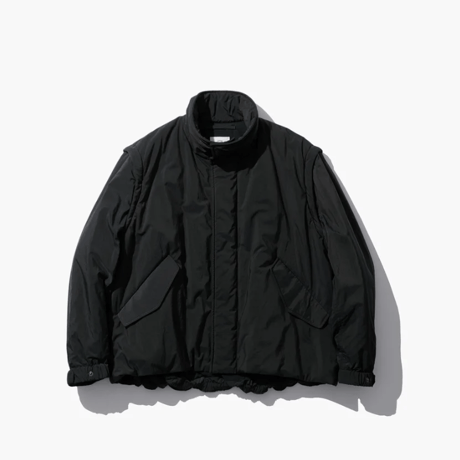 ATON     FIBRIL NYLON SATIN | DETACHABLE JACKET