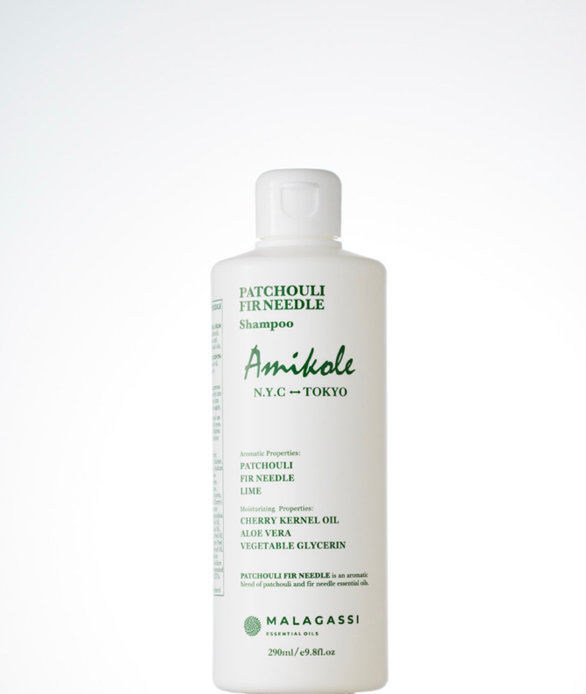 シャンプー（パチョリ&ファーニードル）290ml | AMIKOLE ONLINE STORE