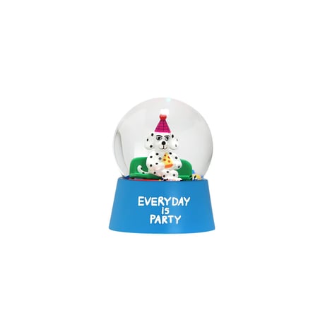 Snow Globe "Everyday is Party"