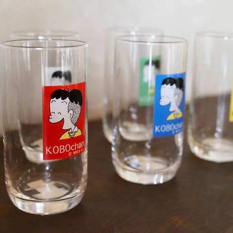 植田まさし"コボちゃん"Glass