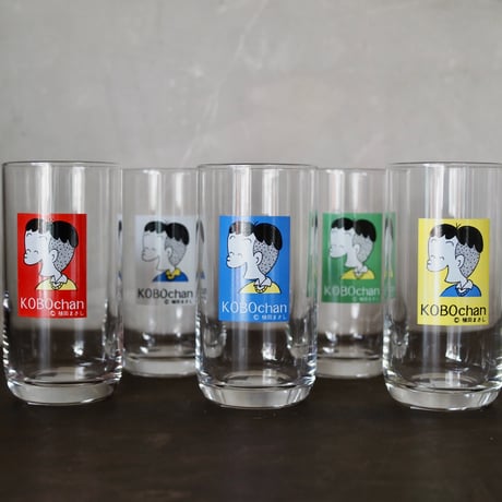 植田まさし"コボちゃん"Glass