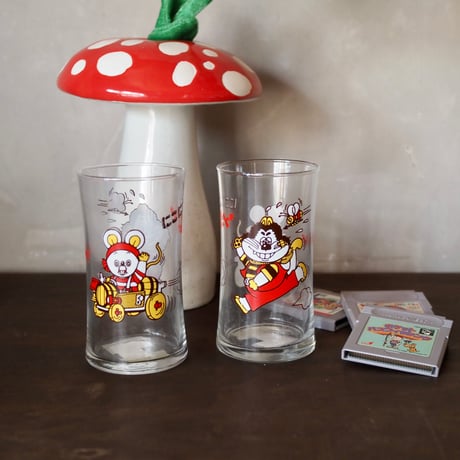 Meiji Skatt"にこにこぷん"Glass