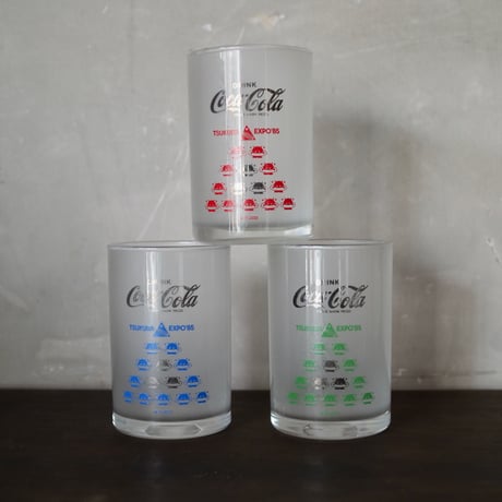 Coca-Cola"TSUKUBA EXPO'85"Glass