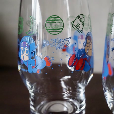 三ツ矢＆バャリースNEW”アラレちゃん”Glass