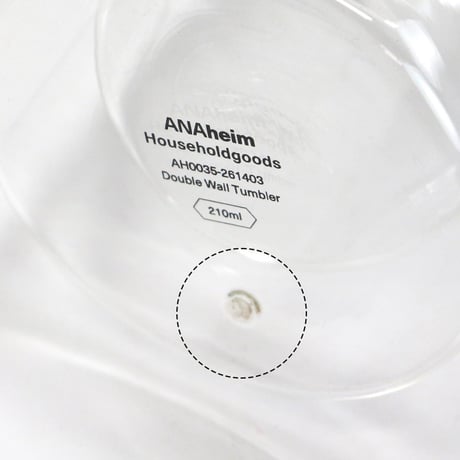 ANAheim D/W TUMBLER 210ml