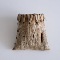 沢胡桃の一枚皮壁掛け(小)H