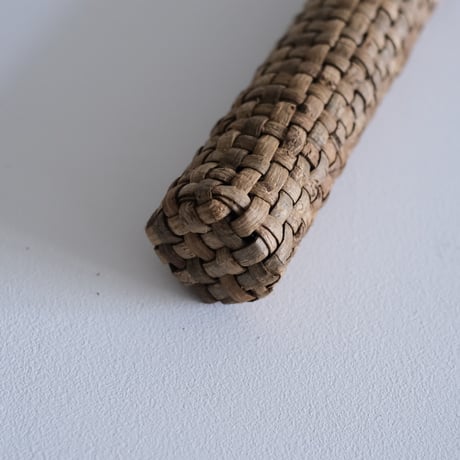 美山胡桃 壁掛け一輪挿し大（細・市松）
