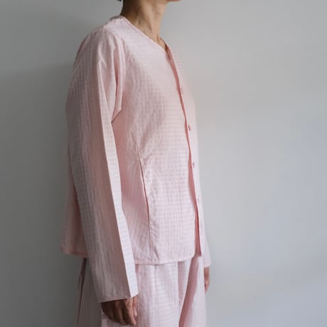 Yoli / Gingham reversible simple jacket（Lady ’s /Pink×Pink)