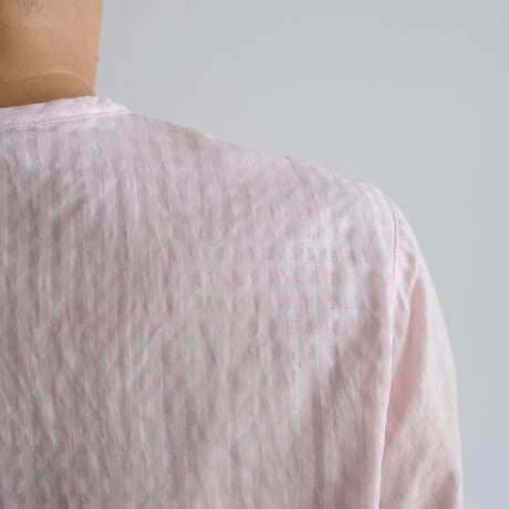Yoli / Gingham reversible simple jacket（Lady ’s /Pink×Pink)