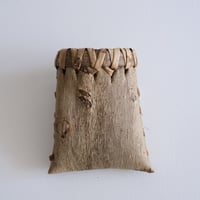沢胡桃の一枚皮壁掛け(小)F