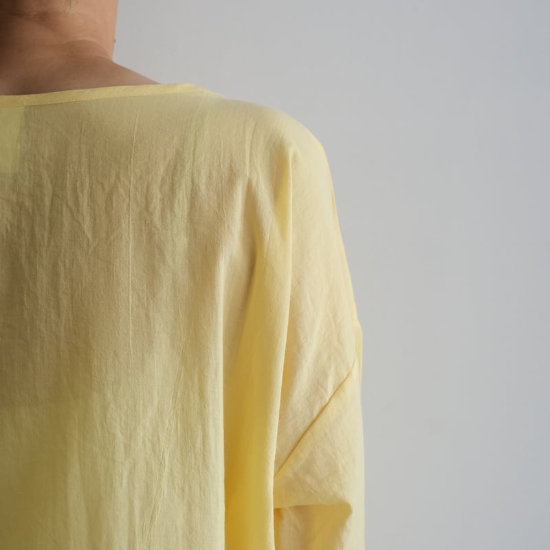 Yoli / Simple wide blouse（Lady 's/Yellow) | arc