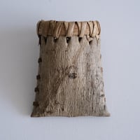 沢胡桃の一枚皮壁掛け(小)I