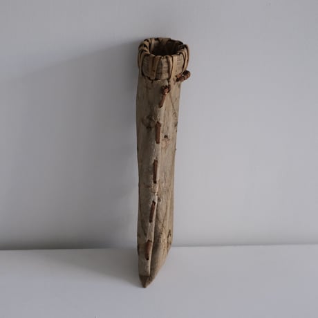沢胡桃　一枚皮壁掛け（細長）