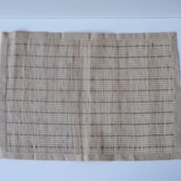 石井すみ子/透かし織の敷布(茶）