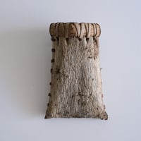 沢胡桃の一枚皮壁掛け(小)C