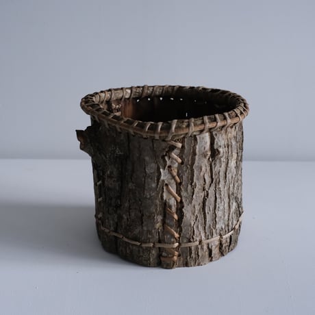 美山胡桃 寸胴（底：市松）