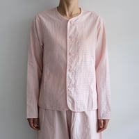 Yoli / Gingham reversible simple jacket（Lady ’s /Pink×Pink)