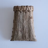 沢胡桃の一枚皮壁掛け(中)E