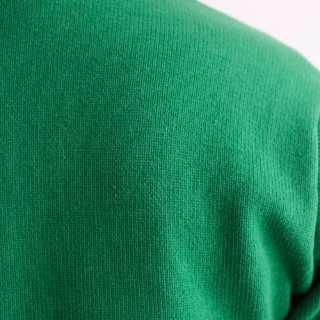 AURALEE / SUPER FINE WOOL KNIT SHIRT CARDIGAN（Men's/GREEN）