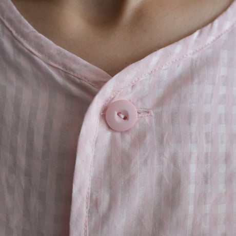 Yoli / Gingham reversible simple jacket（Lady ’s /Pink×Pink)
