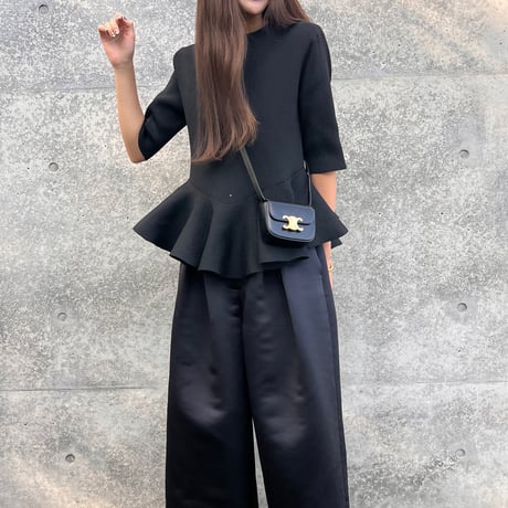 SEPAL FORM TANK / shoulder pad inner / black