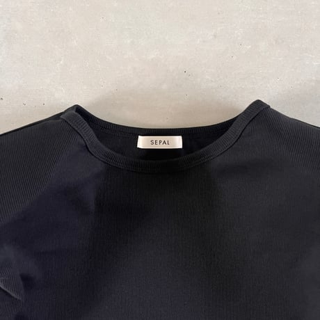 SEPAL FORM TANK / shoulder pad inner / black