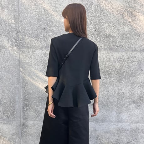 SEPAL FORM TANK / shoulder pad inner / black