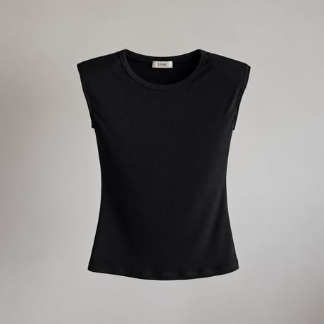 SEPAL FORM TANK / shoulder pad inner / black