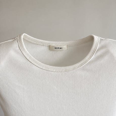 SEPAL FORM TANK / shoulder pad inner / white