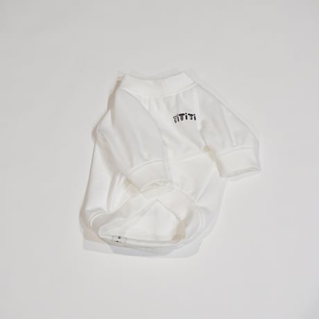 HelloスウェットTシャツ//ホワイト・・・フレブル服TiTiTi