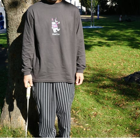 ✔ ︎ HelloロングスリーブTシャツ (オーナーさま用)