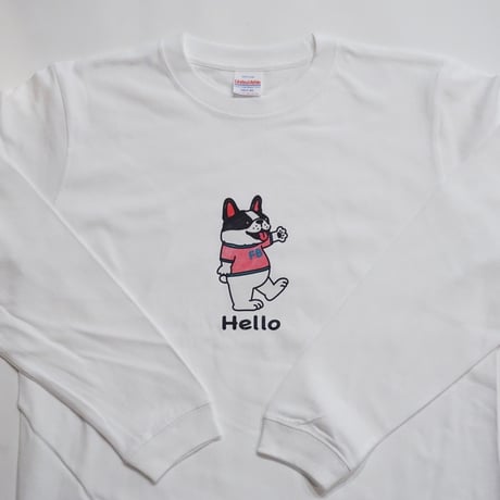 ✔ ︎ HelloロングスリーブTシャツ (オーナーさま用)