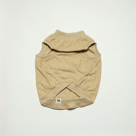 アウトレット品┊buta┊オーガニックコットンパイルタンク//ベージュ・・フレブル服TiTiTi