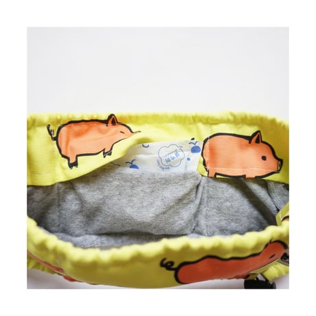 ┊クールネック┊buta┊イエロー・・・フレブル服TiTiTi