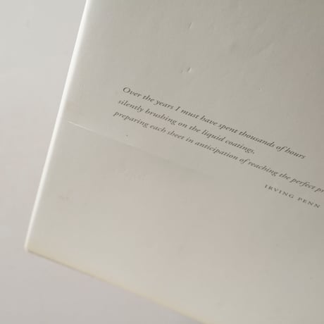Platinum Prints / Irving Penn(アーヴィング・ペン)