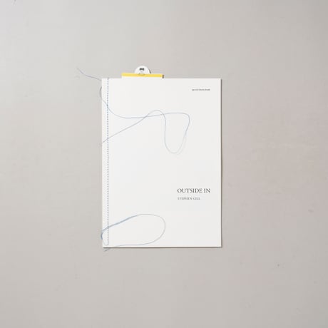 OUTSIDE IN special charity book / Stephen Gill(スティーブン・ギル)
