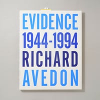Evidence 1944-1994 / Richard Avedon(リチャード・アヴェドン)
