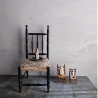 ｼﾞｭｲの座面の美しいdoll chair