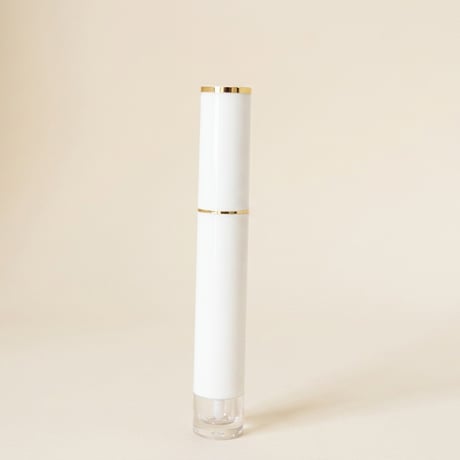 【NEW】グロス容器　ホワイト×ゴールド