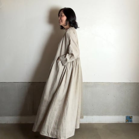 ルクツル　ローブー「Jodhpurロング丈」・ナチュラルリネン