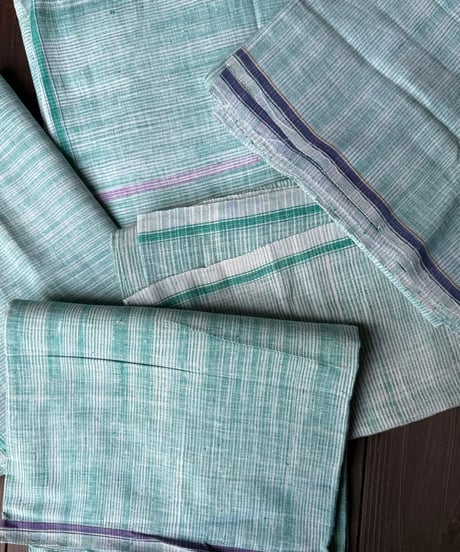 Khadi カディ　ルンギー　ーおまかせグリーン系ー
